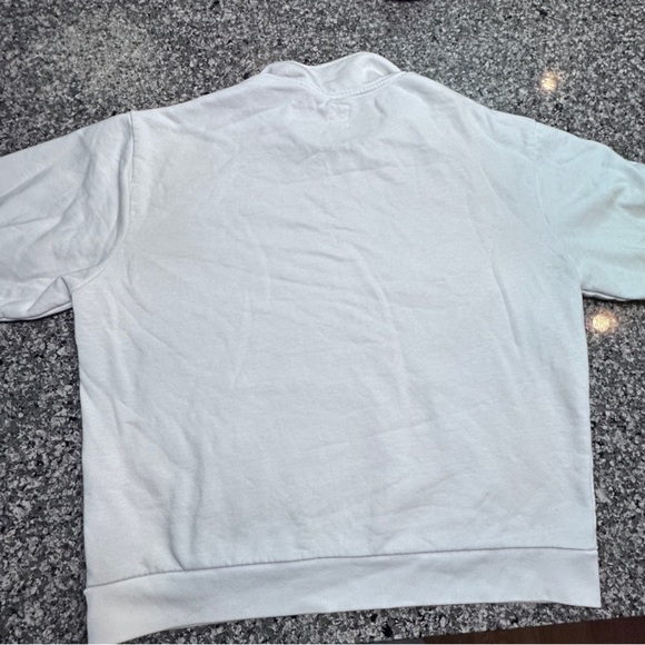 Levi's Men's White and blue quarter zip crewneck - Picture 8 of 9